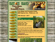 Tablet Screenshot of fantozzifarms.com